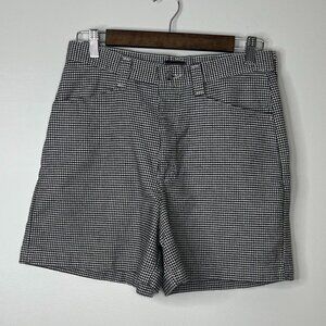 Vintage Lee Gingham High Waisted Mom Style Shorts, 90s Y2K Style